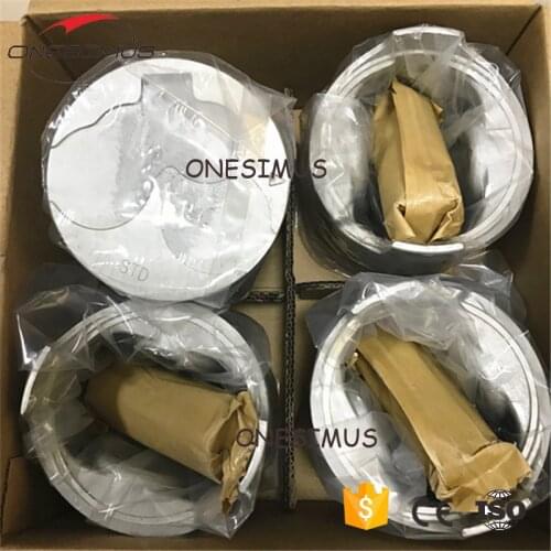 4pcs Good quality One set 95mm STD size Engine Piston for mit- 4M40TC 4M40T pajero