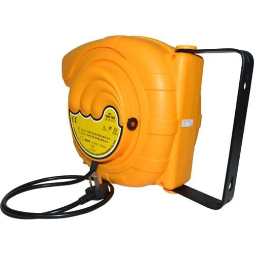 GDT150 Automatic Telescopic Drum AC 250V - 10A/50Hz 15 Meters Plug Board Board Line Electric Automatic Hose Reel 1pc
