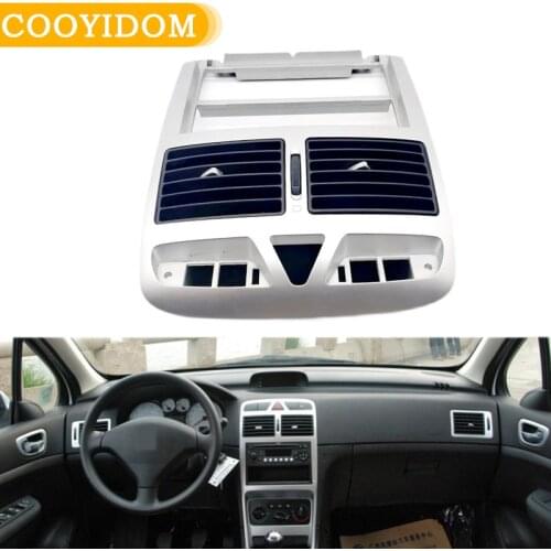 Car Interior Front Dash Center Console air vent Air Conditioner Outlet Air conditioner Instrument panel For Peugeot 307 CC 307SW