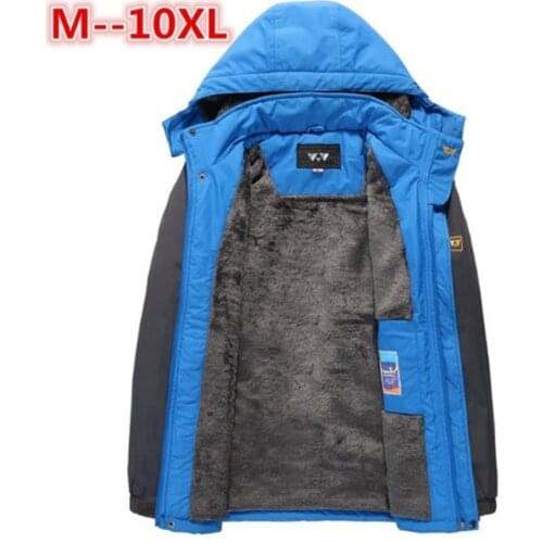 10XL 9XL 8XL 6XL 5XL Brand Winter Jacket Men Warm Thicken Coat High Quality Famous Cotton-Padded Fashion Parkas Elegant Business