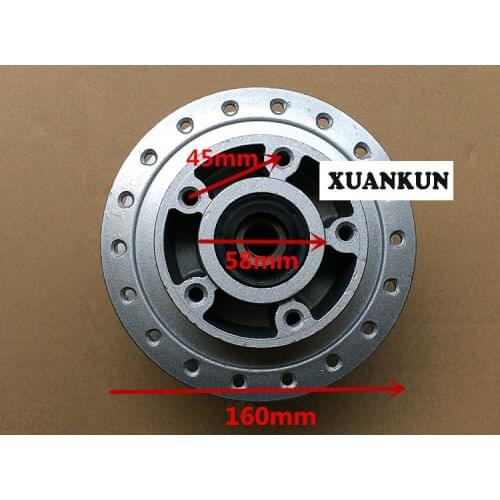 CG125/WY125 Motorcycle Back Disc Brake Back Hub Oil Brake Drum Core