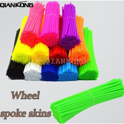 Motocross Dirt Bike Wheel Rim Spoke Skins Covers Wrap Decor Protector Kit FOR YAMAHA YZ426F YZ450F YZ450F YZ250X YZ125X YZ250FX