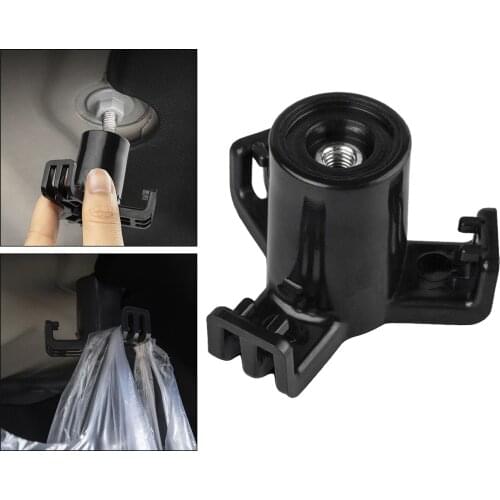 For Tesla Model 3 car trunk hook interior special anti-swing tail box hook shopping bag black accessory decoration