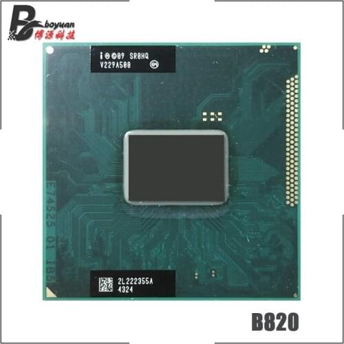 Intel Celeron B820 SR0HQ 1.7 GHz Dual-Core Dual-Thread CPU Processor 2M 35W Socket G2 / rPGA988B