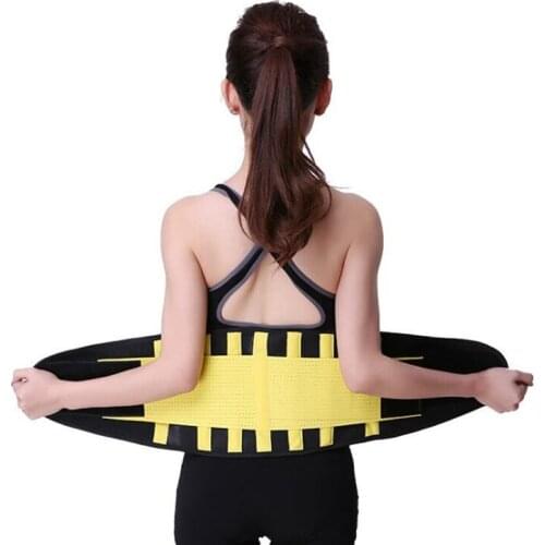 Fonoun Waist Support Breathable Reduce Pressure High Elasticity ABS Cartilage Adjustable FB36