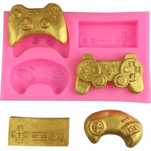 Game Controller Shape Silicone Mold Fondant Cake Sugarcraft Baking Mould Decoration Handmade Tool