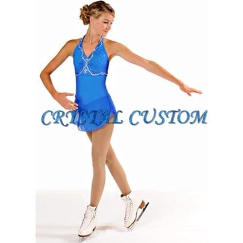 Hot Sales Ice Skating Dresses For Children New Brand Vogue Figure Skating Competition Dress For Women DR3070