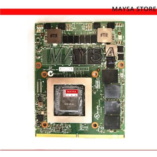 GTX670MX GTX 670MX FOR MSI GT60 GT683 GT70 MS-1762 Graphics video card board MS-1W091 GDDR5 N13E-GR-A2 test 100