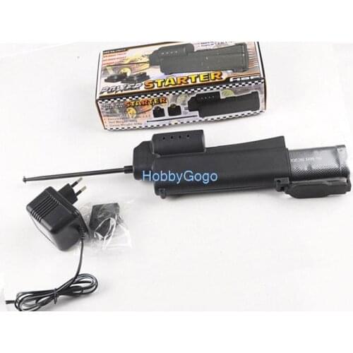 HSP 70111 Rotor Starter with NI-HI Battery and charger for rc car, buggy, truck with engine 16cxp until 21cxp nitro engine
