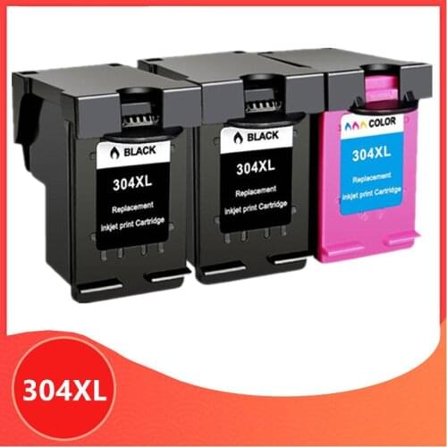 3PK Ink Cartridge 304XL new version for hp304 for hp 304 xl deskjet envy 2620 2630 2632 5030 5020 5032 3720 3730 5010 printer