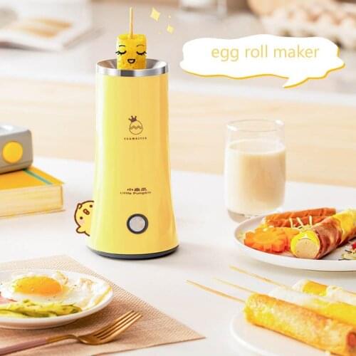 220V Egg Roll Maker Multifunction Automatic Sausage Electric Egg Rolling Cooking Machine Breakfast Omelette Maker