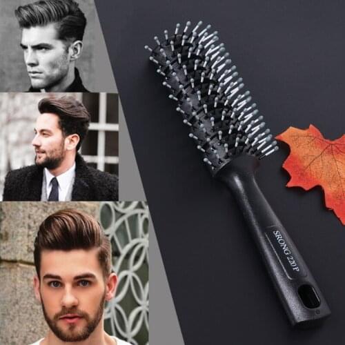 Fashion Men Hair Brush Plastic Antistatic Comb Barber Dressing Salon Styling New