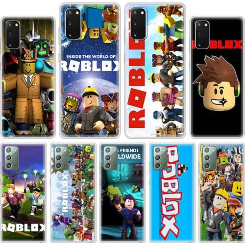 Soft Case For Samsung Galaxy S20 FE S10 Plus S8 S9 S10e Note 20 Ultra 10 Lite 9 8 Phone Cover Matte Funda Robloxes Game Coque