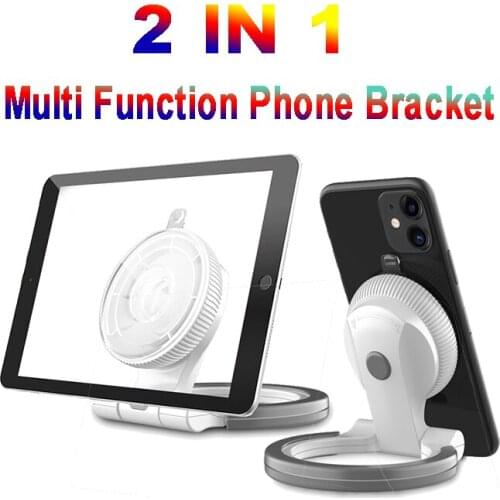 2021 New Portable Wall Hanging Ring Tablet Phone Stand Holder Mount Bracket For iPhone iPad Pro 11 Xiaomi Kindle Desktop Support