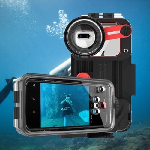 40M Underwater Phone Case For iphone XS Max Waterproof phone housing for 6/7/8 Plus /11 Pro Max