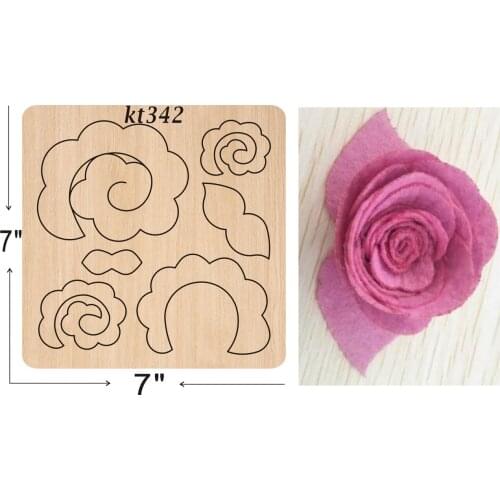 Rose cutting dies 2019 new die cut &wooden dies Suitable for common die cutting machines on the market