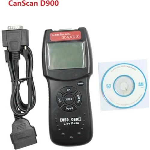 Professional CanScan D900 OBD2 OBDII Auto Code Reader Car Scanner Tool
