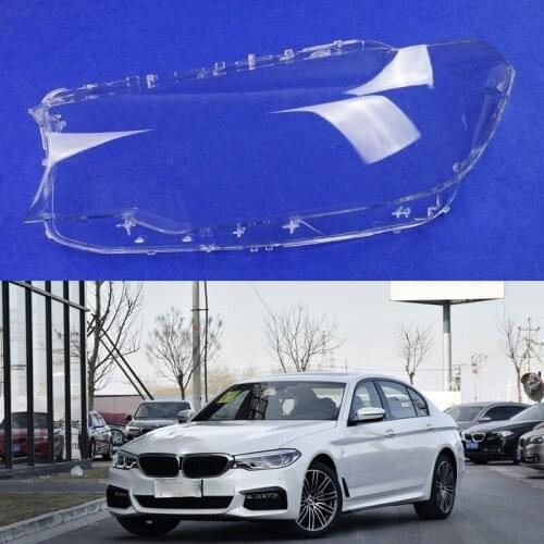 For BMW 5 series 525530540 transparent glass headlight shell lampshade BMW G38 lampshade 2018 model