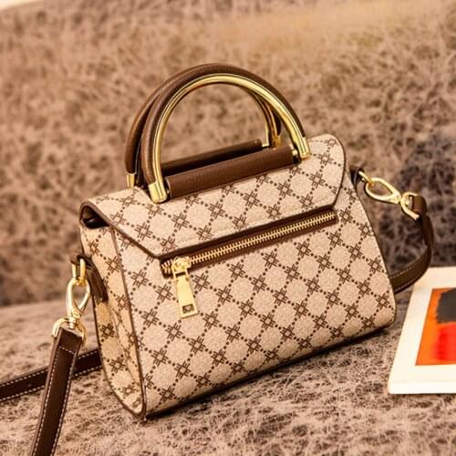 Bags For Women 2021 New Luxury Handbags Crossbody Top Handle Runway Designer Fashion Print PU Leather Small Shoulder Tote