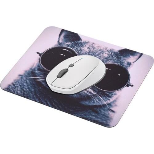 20*20cm Universal Mouse Pad Mat Precise Positioning Anti-Slip Rubber Mice Mat For Laptop Computer Tablet PC Optical Mouse Mat