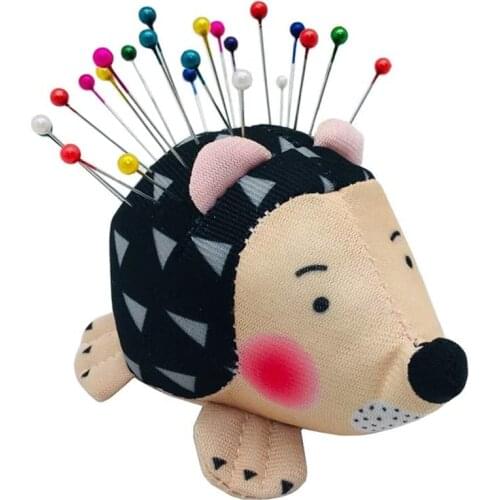 1Pcs Sewing DIY Crafts Hedgehog Shape Pin Cushion DIY Handmade Stitch Patchwork Needlework Accessory 5BB5951
