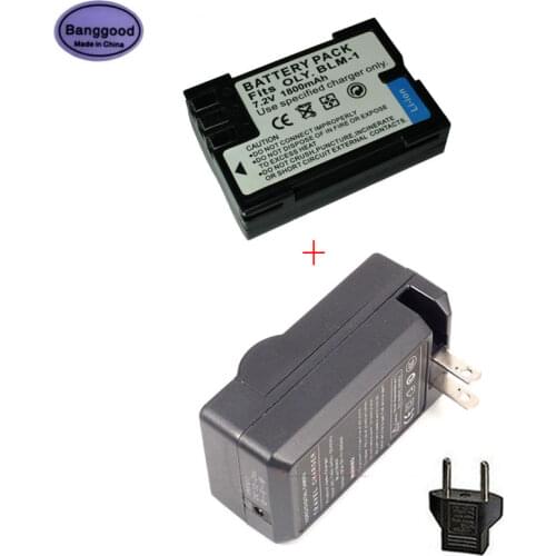 Banggood 7.2V 1800mAh PS-BLM1 PS BLM-1 BLM1 Camera Battery For Olympus E300 E330 E500 E510 C-5060 C-7070 C-8080 E-1 E-3 E-30