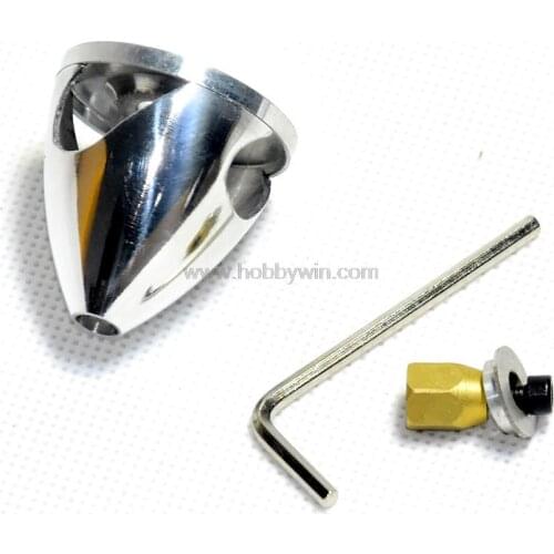 3 slot Aluminum Spinner 38mm /1.5in for nitro glow engine 5mm shaft 3-blade propeller RC model airplane