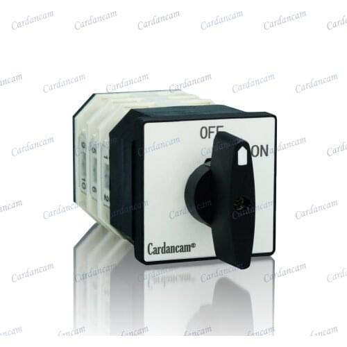 Cardancam Universal Switch TW21(LW12-16)Rotary universal cam switches 16A ON-OFF Dual Power 5.5kw Motor Control Two Loads
