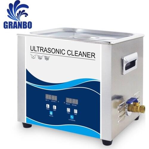 Digital Sonicator Bath 10Liter 240W/360W Ultrasonic Cleaner 220V 40khz Oil Mechanical Parts Washer Lab Electronic Board Manicure