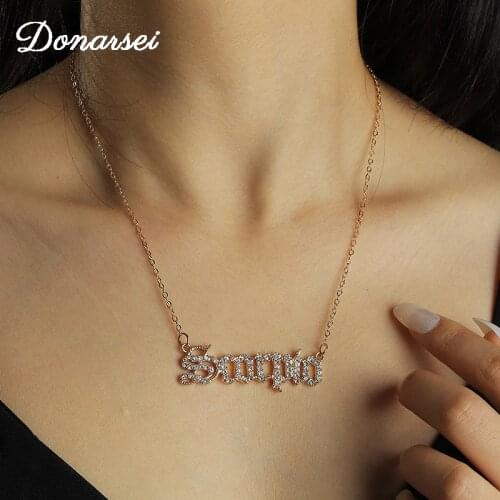 Donarsei Women's Pendants Zodiac Signs