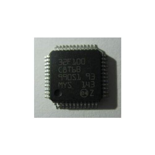 Good quality STM32F100C8T6B STM32F100 C8T6B LQFP48 Microcontroller chip 32-bit 64K flash memory