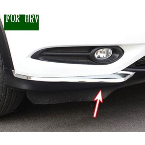 FIT FOR 2014-2018 HONDA Binzhi/HRV modification Front corner decoration ABS plating exterior modification accessories