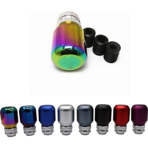 Universal Aluminum Telescopic Adjustable Manual / Automatic Gear Shift Knob Lever Handle FOR Honda Acura Mazda Mitsubishi Nissan