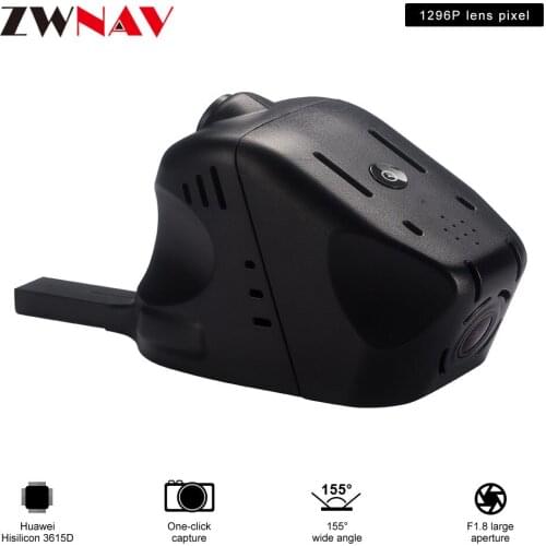 Customize car DVR recorder For Peugeot/Citroen General original dedicated Hidden Type Registrator Dash Cam Camera WiFi 1080P