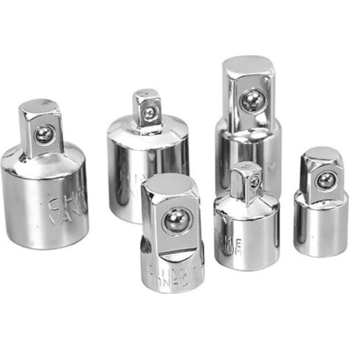 1Pc Ratchet Wrench Socket Converter Head Sleeve Adapter 1/2 Big Fly To 3/8 Fly To 1/4 Steel 12.5Mm