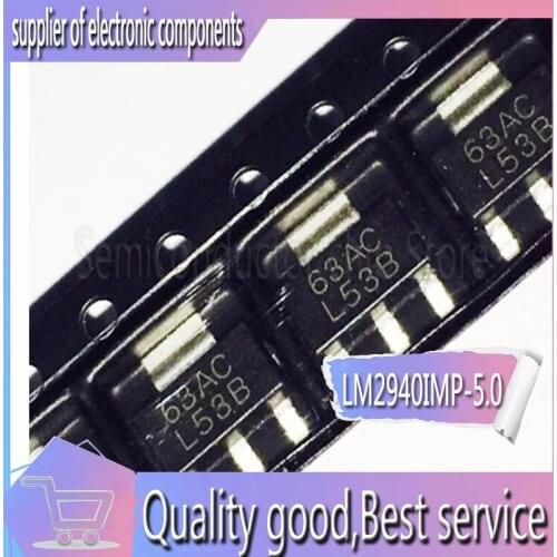 10PCS LM2940IMP-5.0 LM2940IMPX-5.0 L53B Low Dropout Regulator Brand New Original Can place an order