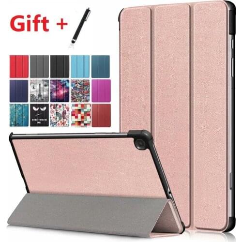 2020 New Tablet Case for Samsung Galaxy Tab S6 Lite 10.4 inch Shock Proof Stand Folio Case for SM-P610 SM-P615 with Film+Pen