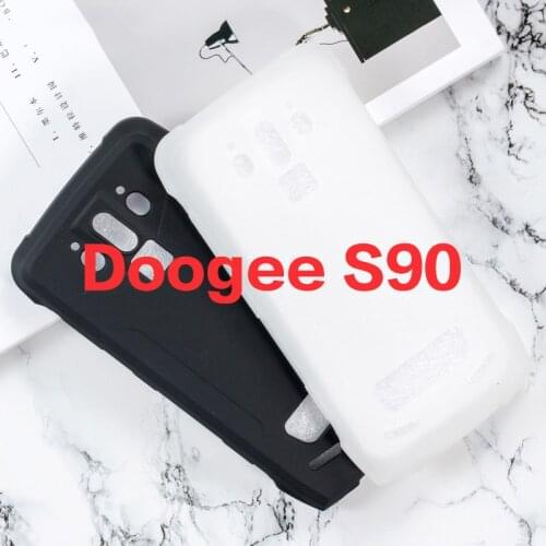 Doogee S 90 Case Soft TPU Matte Pudding Telefon Cover Black Anti-Dust Ultra Slim Protection Phone Capa For Doogee S90 6.18 inch