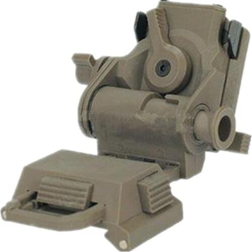 Tactical helmet parts dummy L4G24 NVG Mount 100% Plastic for airsoft game cosplay no function black DE