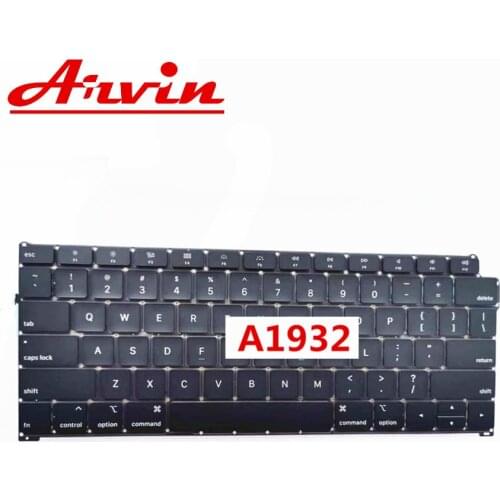 US UK SP FR DK RU layout version Keyboard for Macbook Air 13" A1932 2018