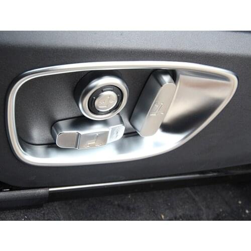 ABS Seat Adjustment Button for Land Rover Discovery Sport 2015 2016 2017 2018 2019 Car Interior Accessories Frame 2 colors