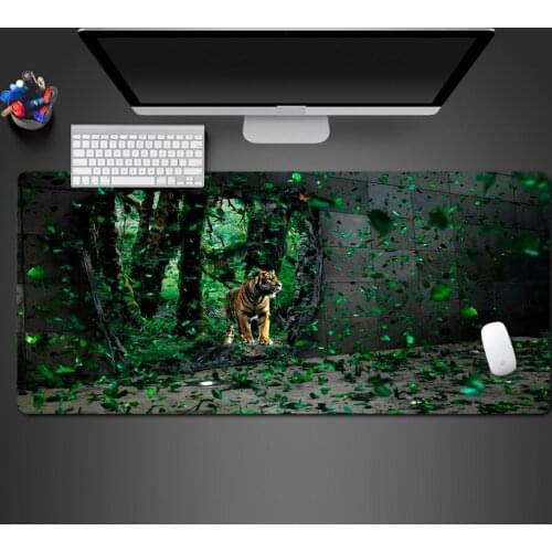 Forest Tiger Overbearing Mouse Pad Personality Creative Washable Game Accessories Game Mouse Pad PC Computer Tapis De Souri