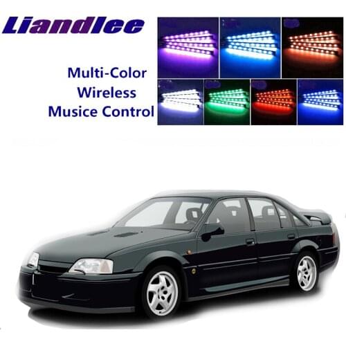 Liandlee Car Neon Color-Changing Light of Atmibient Inside Footwell Light For Vauxhall Lotus Carlton Omega