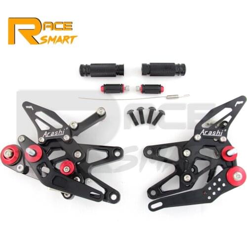 Motorcycle CNC Adjustable Rearsets Rear Sets Footrest Foot Peg For TRIUMPH DAYTONA 675 2013-2018 675R 675-R 2014 2015 2016 2017