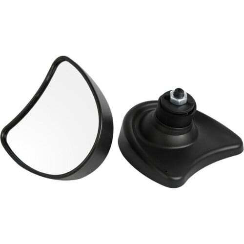 Black Fairing Mount Rearview Mirrors For Harley Street Glide Ultra Classic Limited FLHTK 14-18