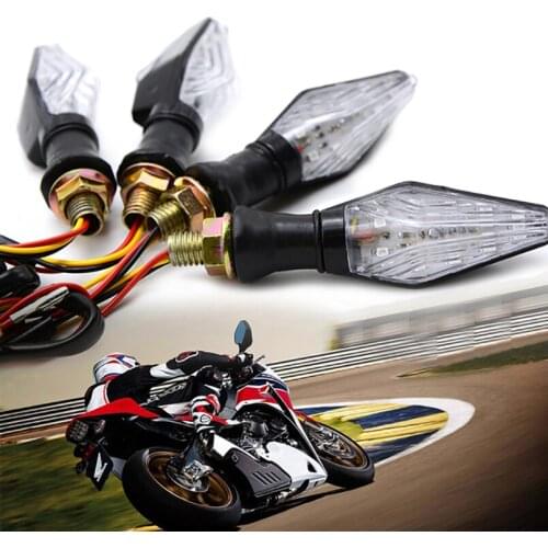 Motorcycle Super Bright 19v LED Turn Signal Lights Indicators For Honda CBR 600 F2 F3 F4 F4i CBR600RR dio x adv turn signals
