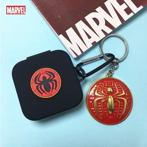 Cartoon Marvel Earphone Case Cover For Xiaomi Air 2 SE Silicone Wireless Bluetooth Headphones Case Charger Box With Key Chain