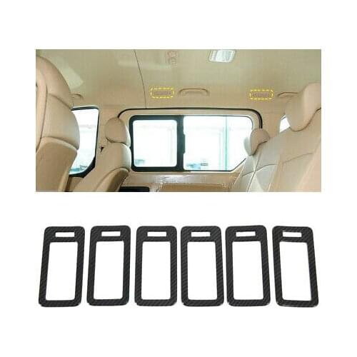 Rear Roof Air Condition Vent Cover Trim 6pcs For Hyundai H-1 iMax i800 2008-2020