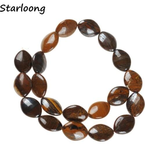 Natural Gem Stone Black Brown Gold Texture Slice Slab Agates Loose Strand Spacer Nugget Beads for DIY Jewelry Making Bracelet