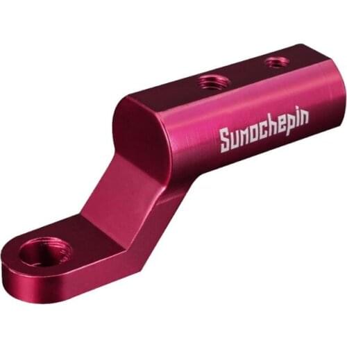 Motorcycle Expansion Rack Rear View Handlebar Mirror Mount Adapter Motorbike Light Expansion Bracket Phone Holder Stand L4MA